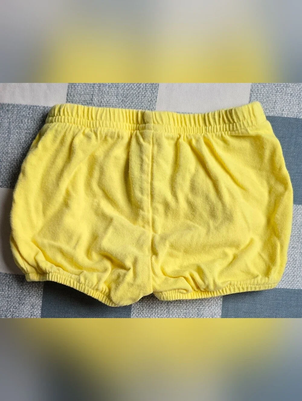 Yellow Baby Girls Diaper Cover Bloomers