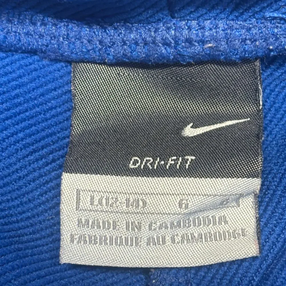 Nike Shorts Kids Youth Large 12-14 Blue Fleece Cargo Running Training Boys