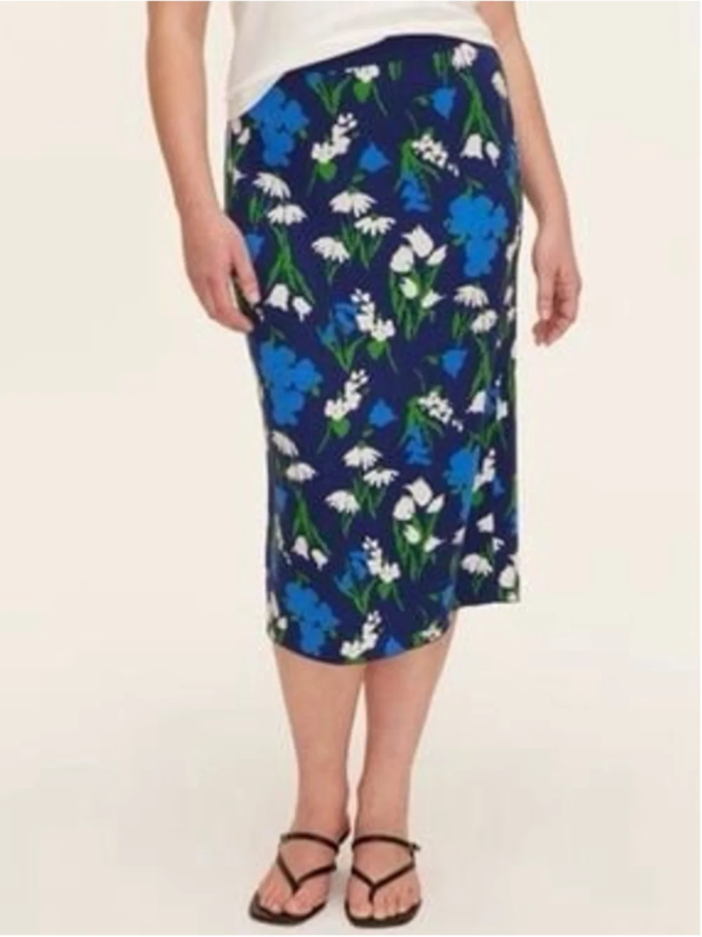 NWT Kate Spade X Target Blue Floral Knit Skirt