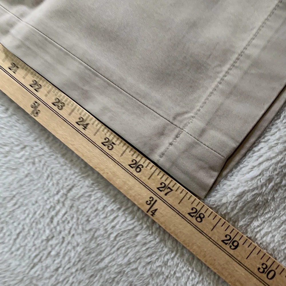 Banana Republic Pants Men 30x28(Tag 28x28) Beige Aiden Chino Slim Fit Cotton NEW