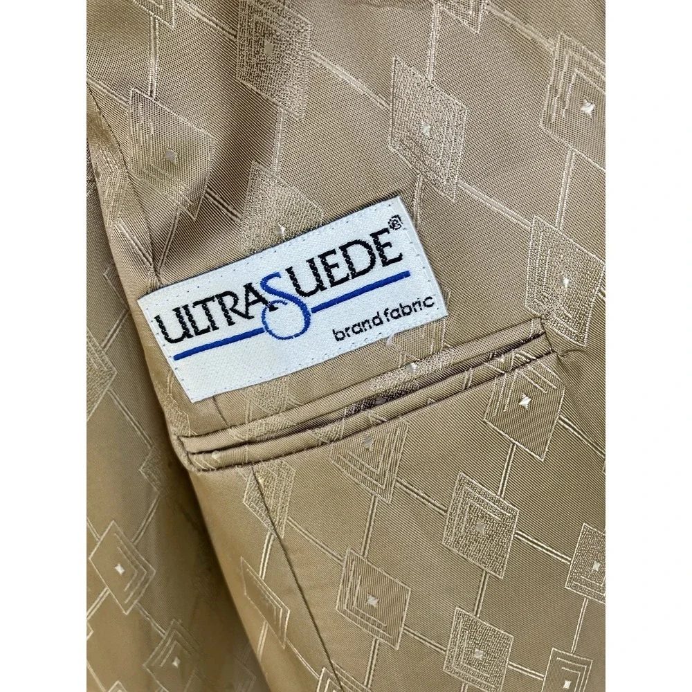 Vintage Ratner Clothes Ultrasuede Sport Coat Blazer 40R