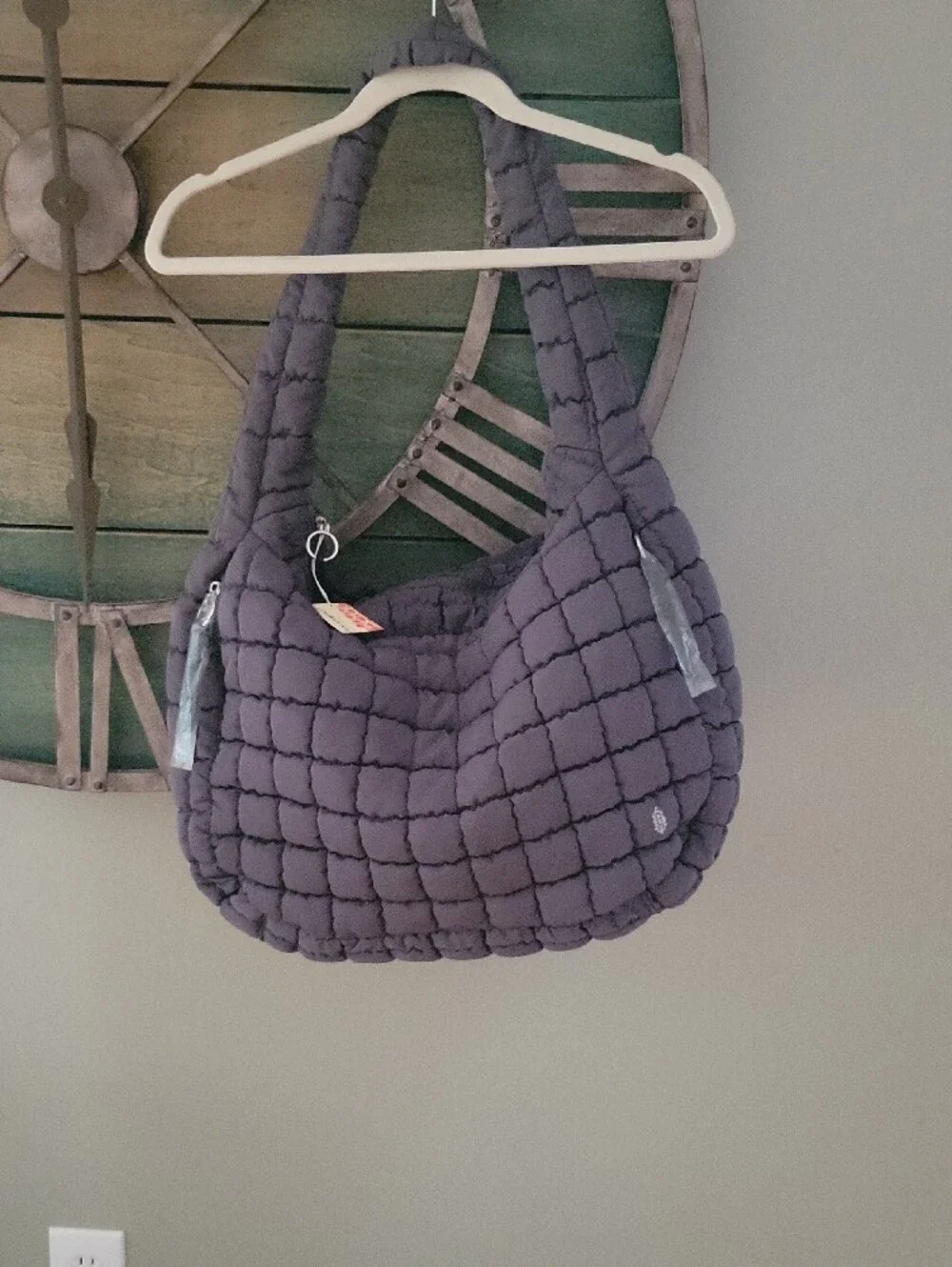Free People Movement Quilted Carryall Bag in Graphite