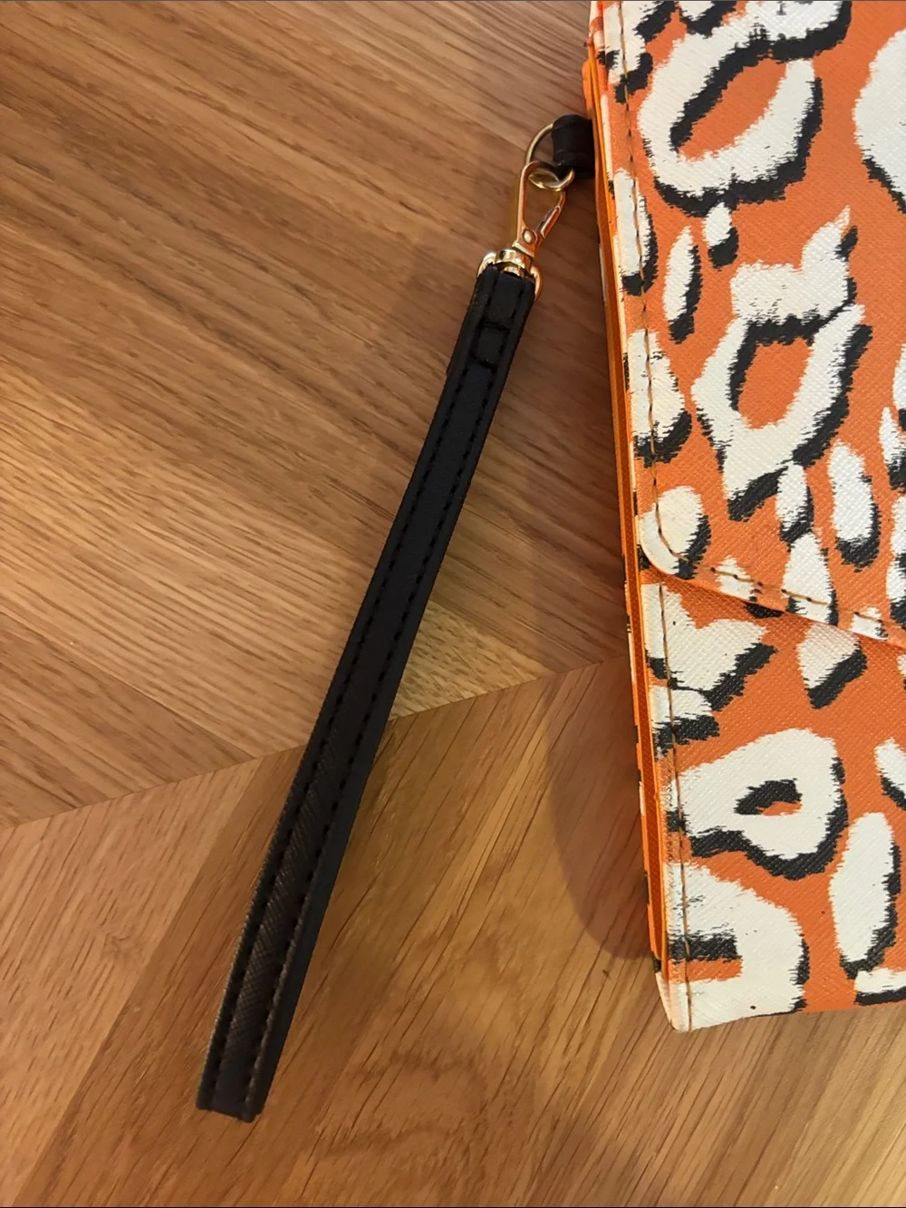 Ted Baker Leopard Print Wristlet Clutch