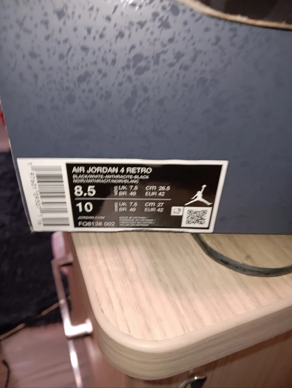 Jordan air fear
