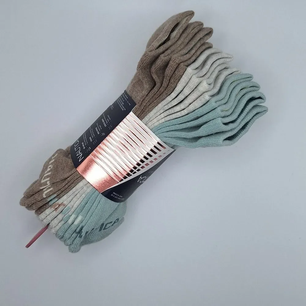 Nautica cushion low cut socks 6 pair set
