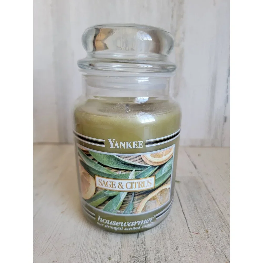 Yankee candle sage citrus house warmer‎ Xmas home decor