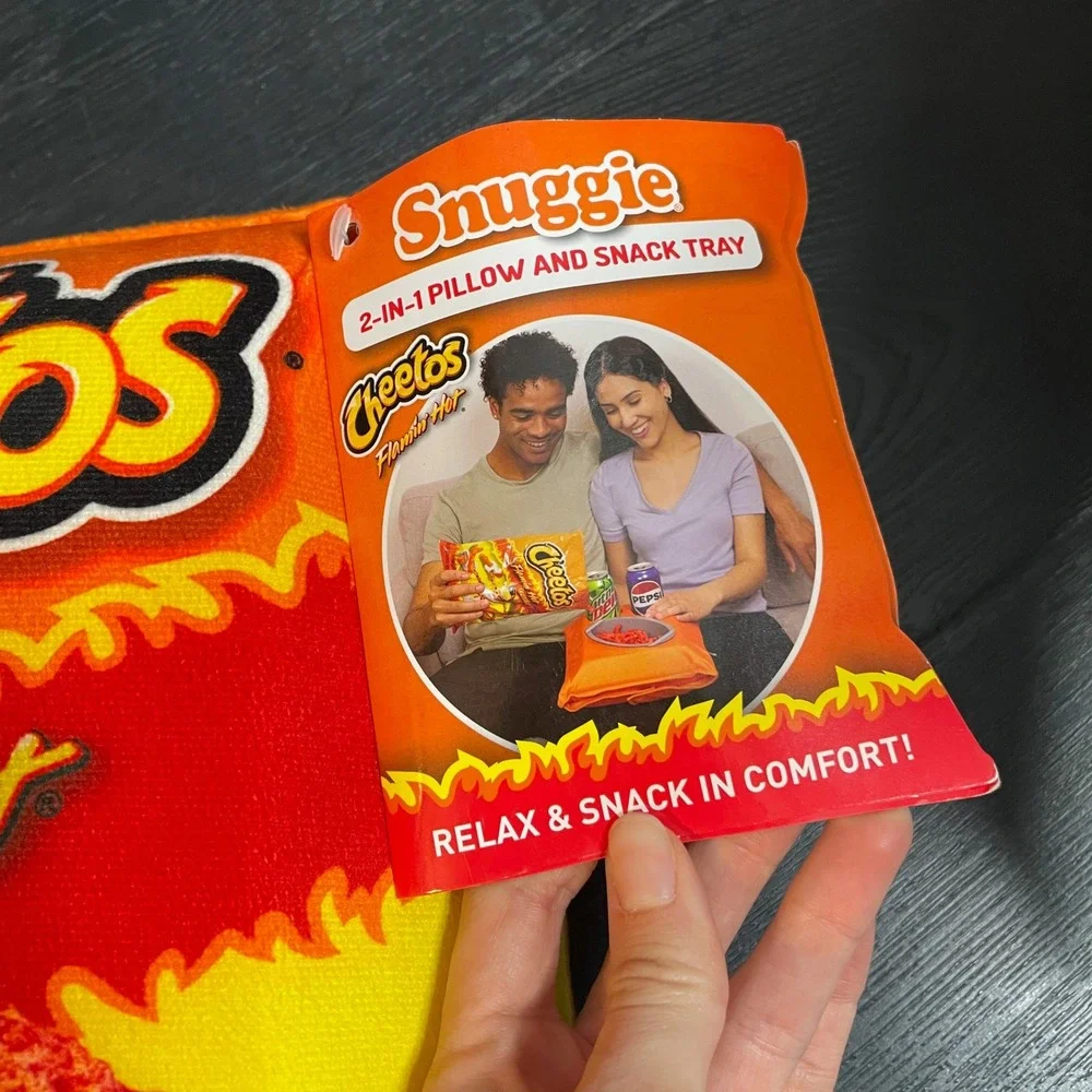Snuggie pillow snack