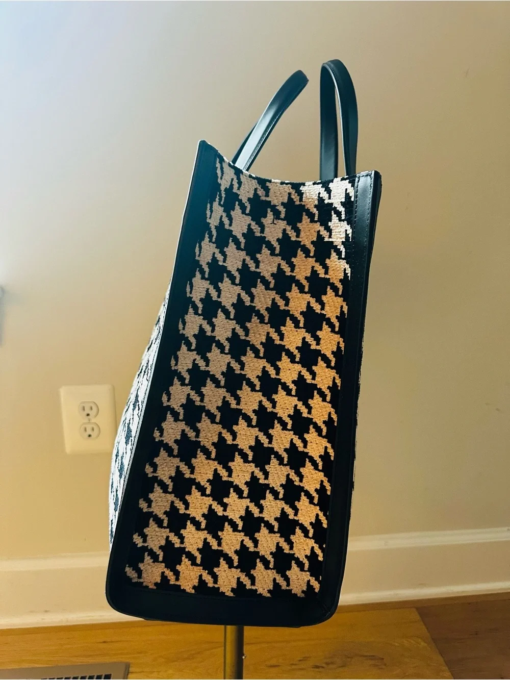 Kate Spade Manhattan Houndstooth Large Tote