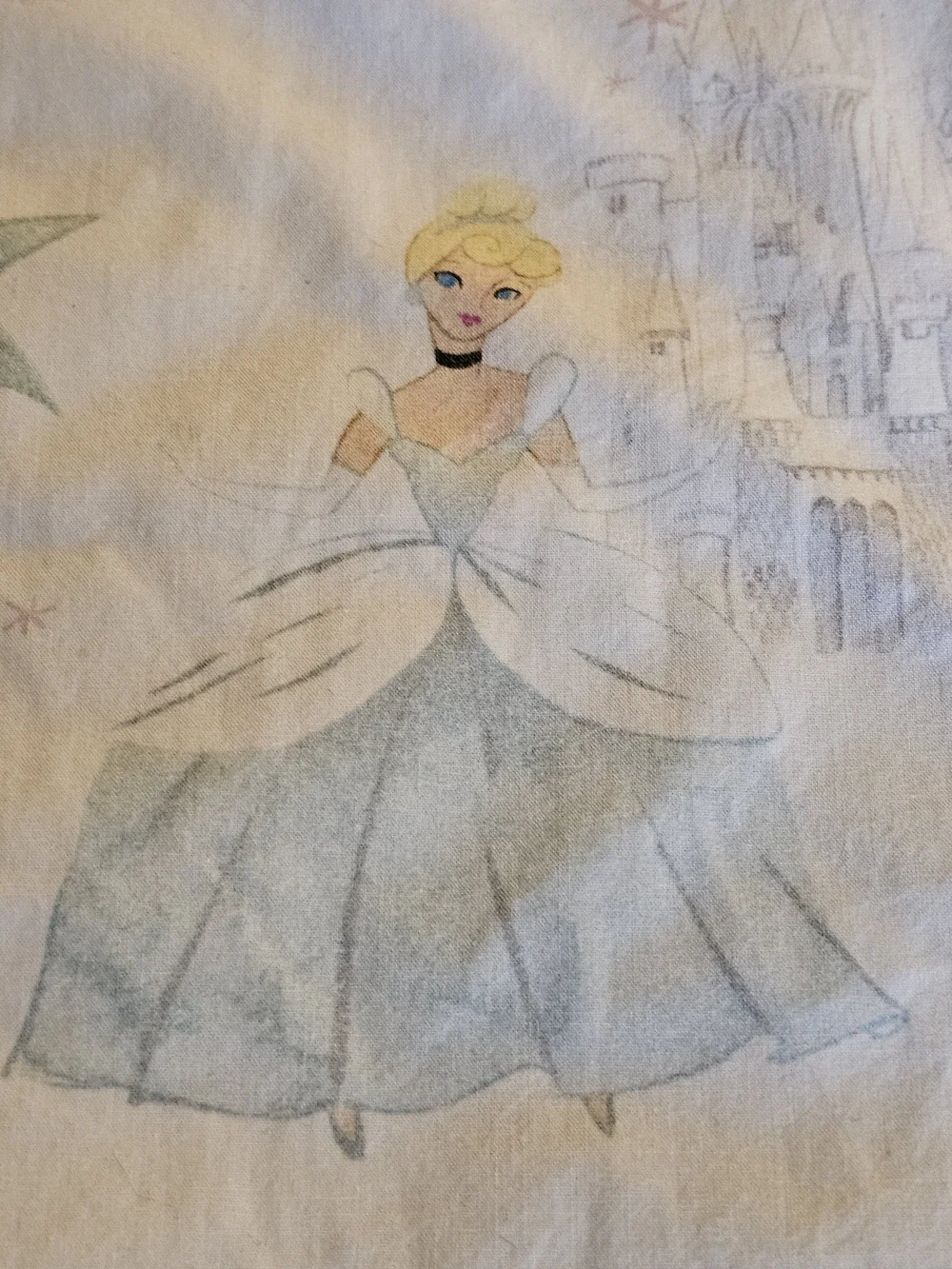 Pottery Barn Kids Disney Princess  Crib Sheet