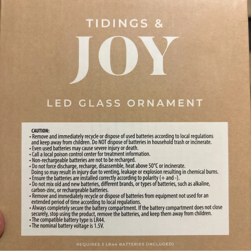 Tidings & Joy enhance your