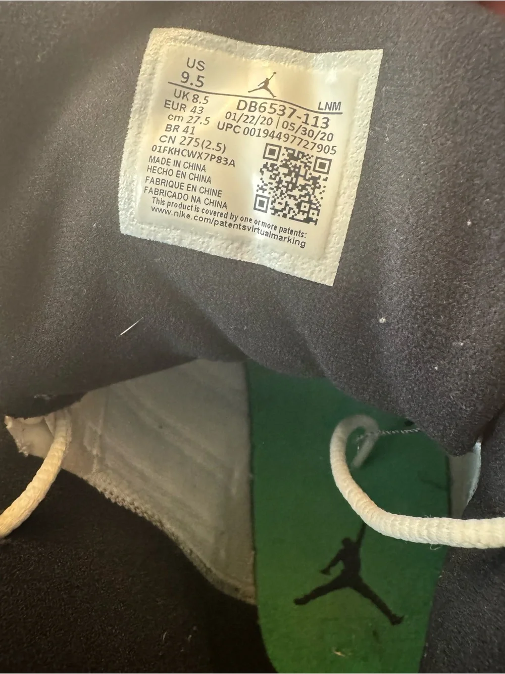 Jordan away priced colorway