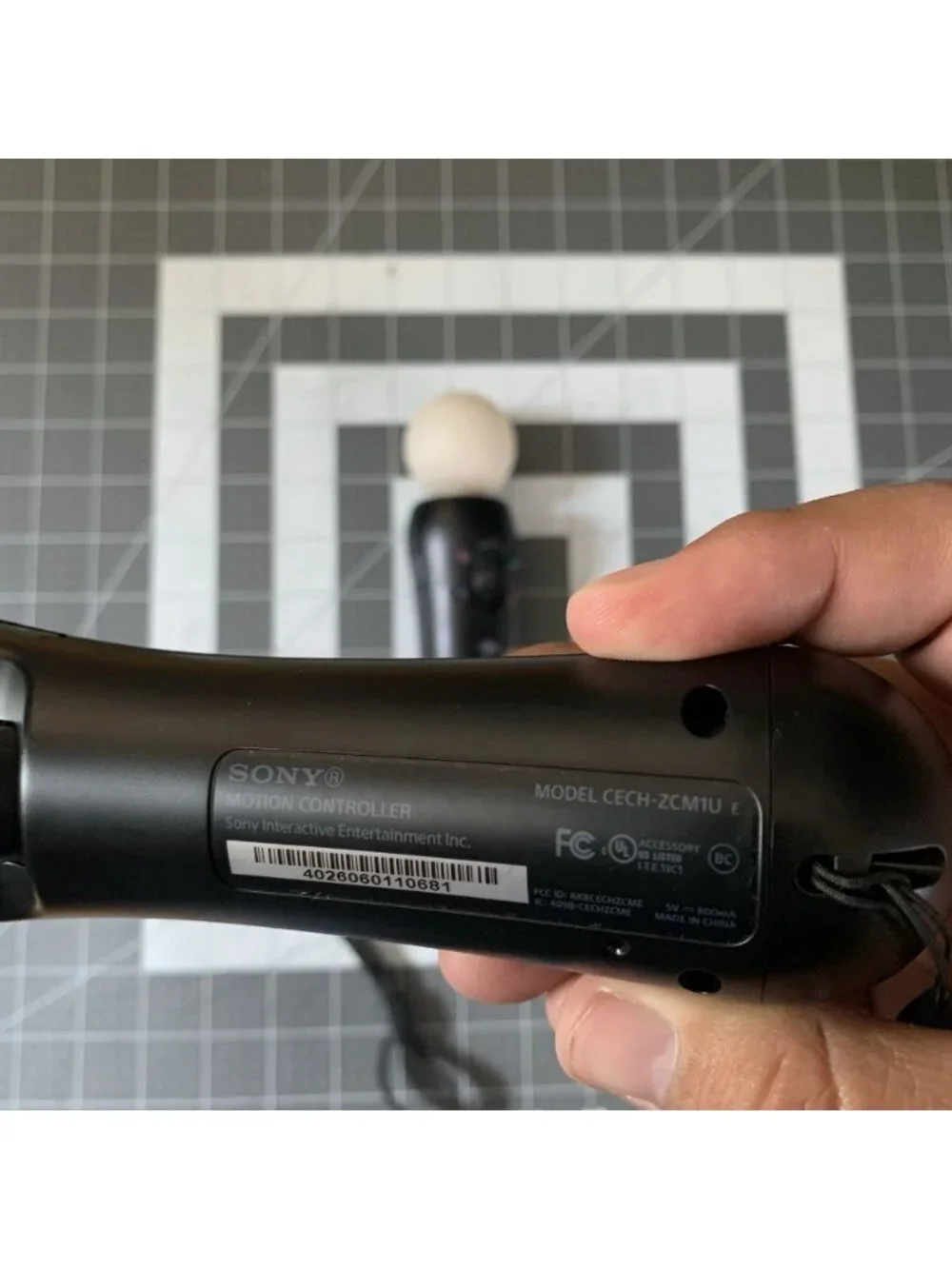 2 x Sony PlayStation Move Motion Controller (CECH-ZCM1U) PS3 PS4 VR, UNTESTED
