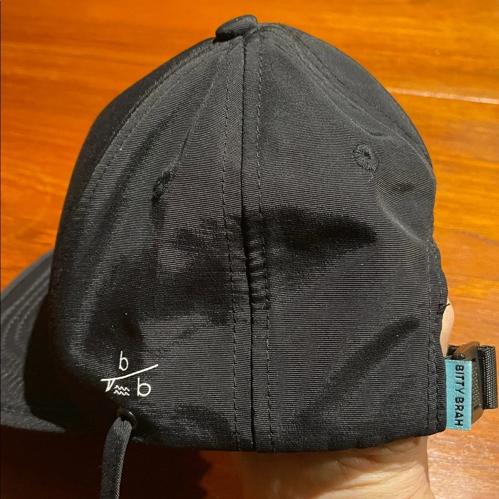 Bitty Brah Shark Fin Driftwood nylon surf swim hat