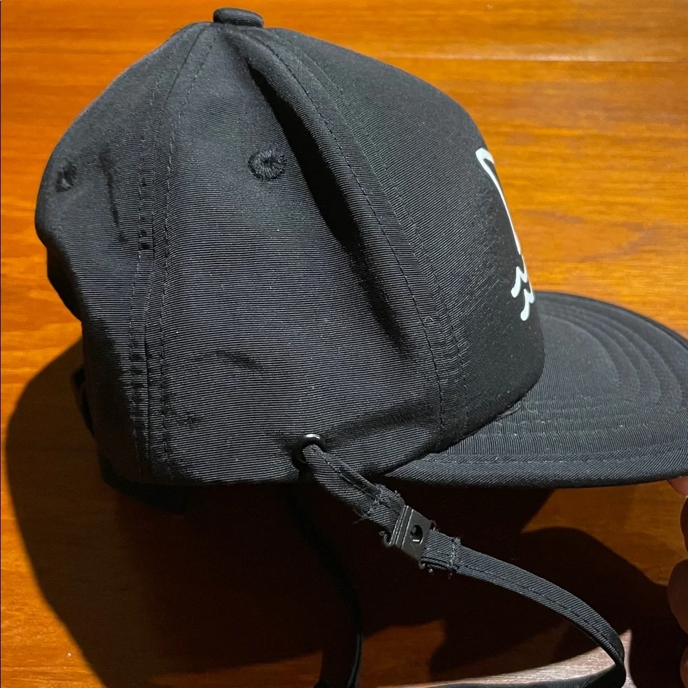 Bitty Brah Shark Fin Driftwood nylon surf swim hat