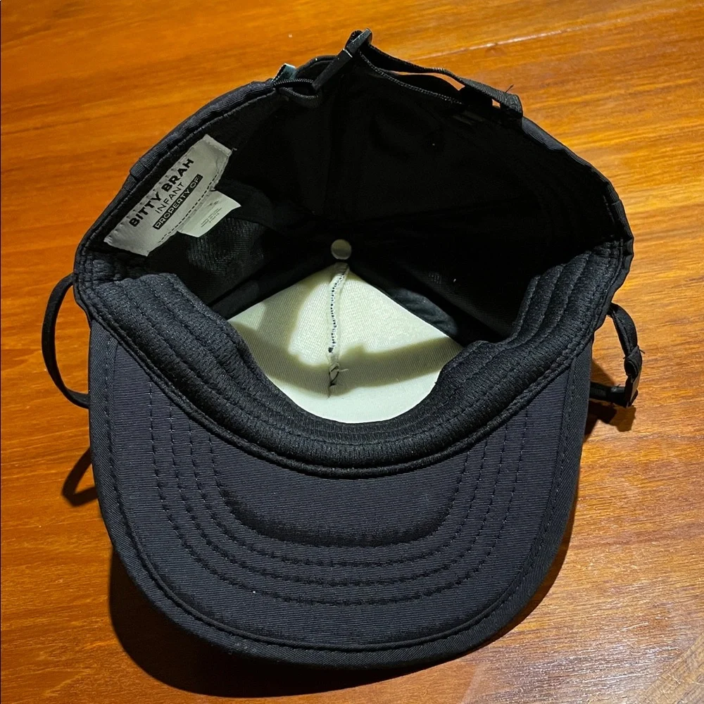 Bitty Brah Shark Fin Driftwood nylon surf swim hat