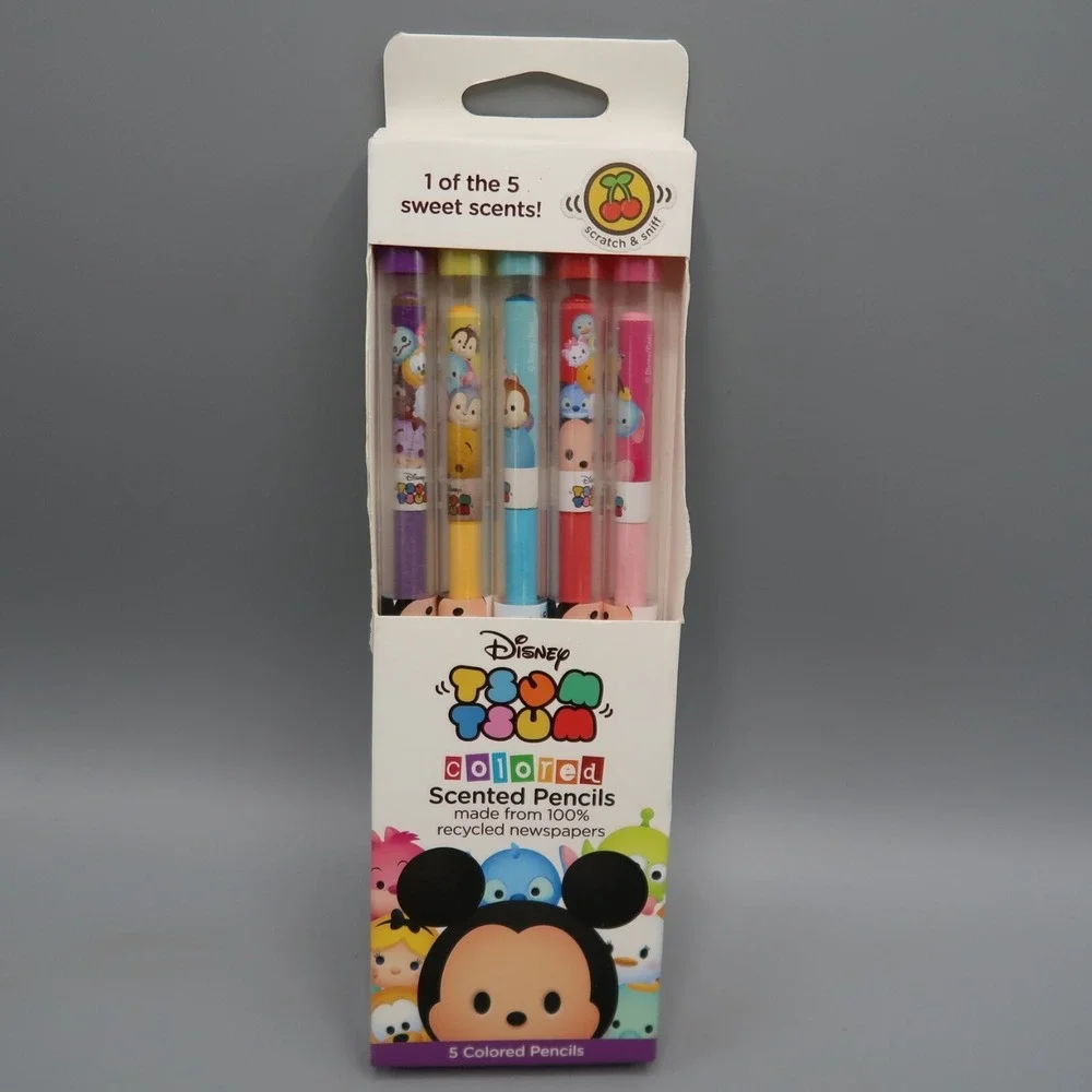 Disney Tsum Tsum Scented Pencils 4 #2 Pencils