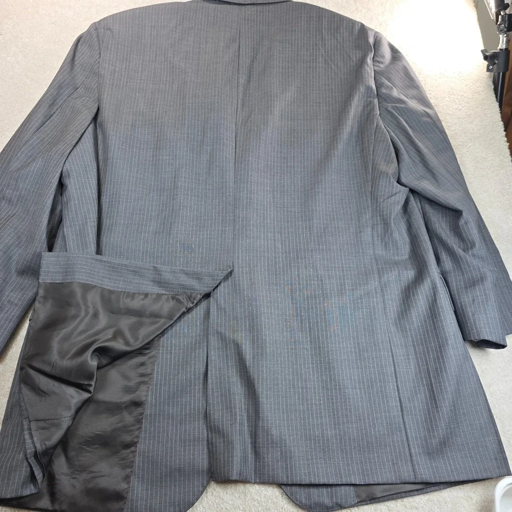 Daniel Cremieux 2-Piece Suit Mens 46R 41W Loro Piana Super 170s USA Made NWT