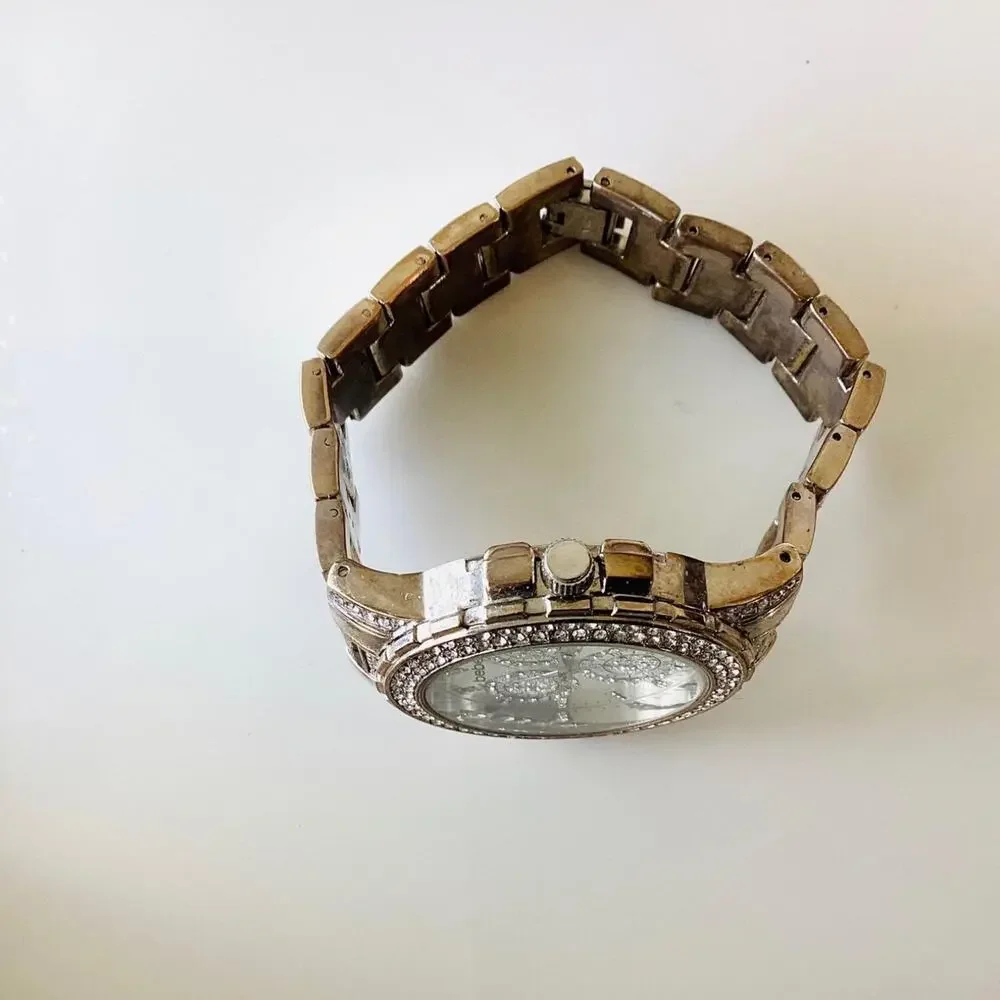 bebe silver dial