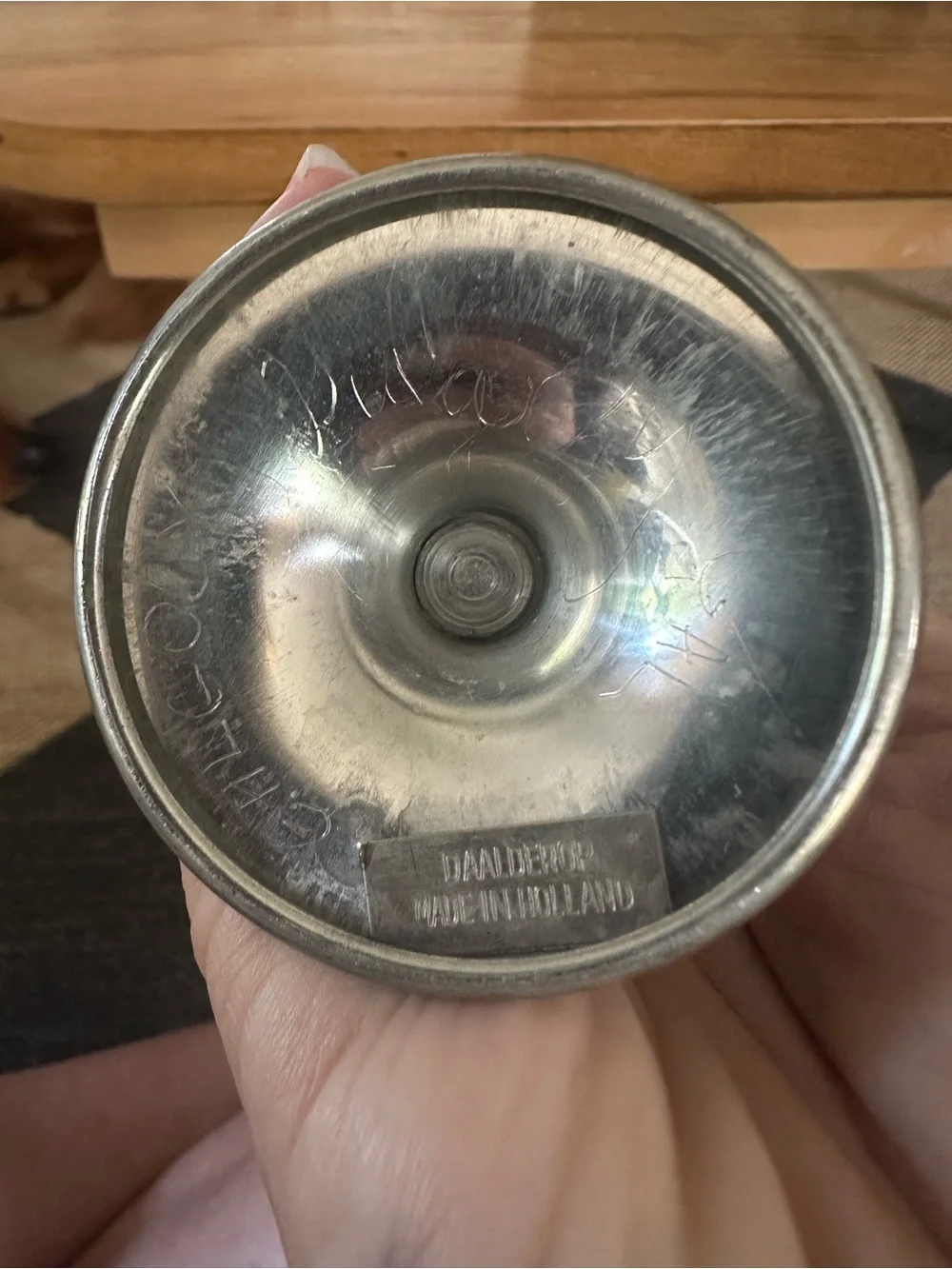 Daalderop pewter sleek silver