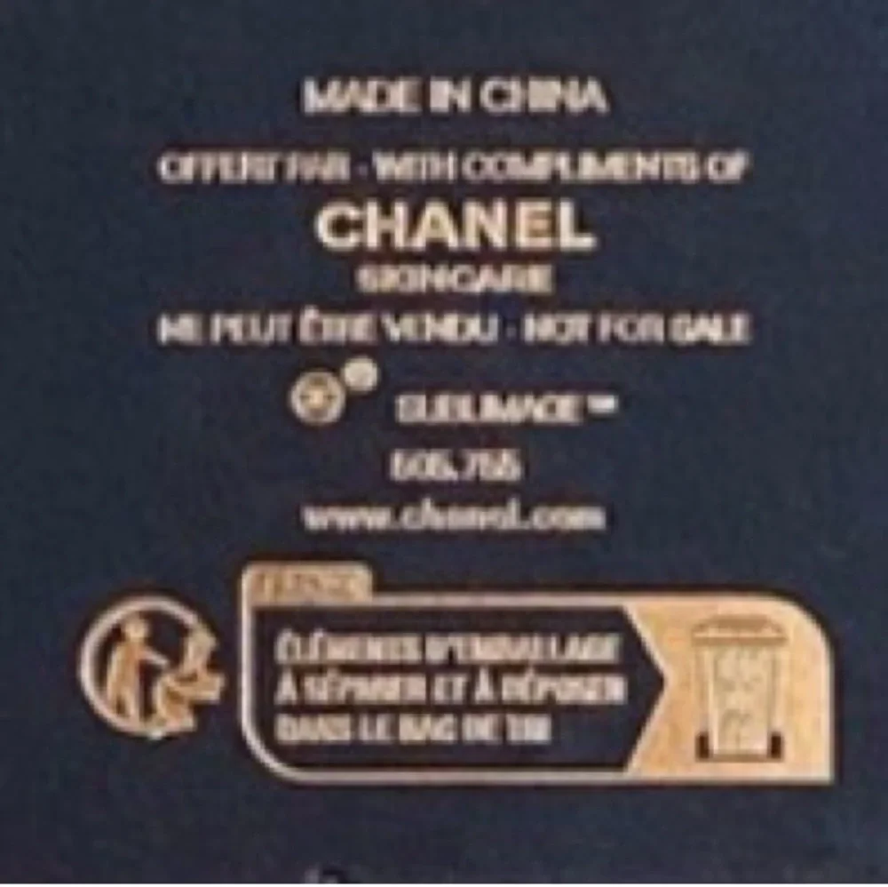 Chanel Beauty Sublimage 2024 Cosmetics Case / Jewelry Case