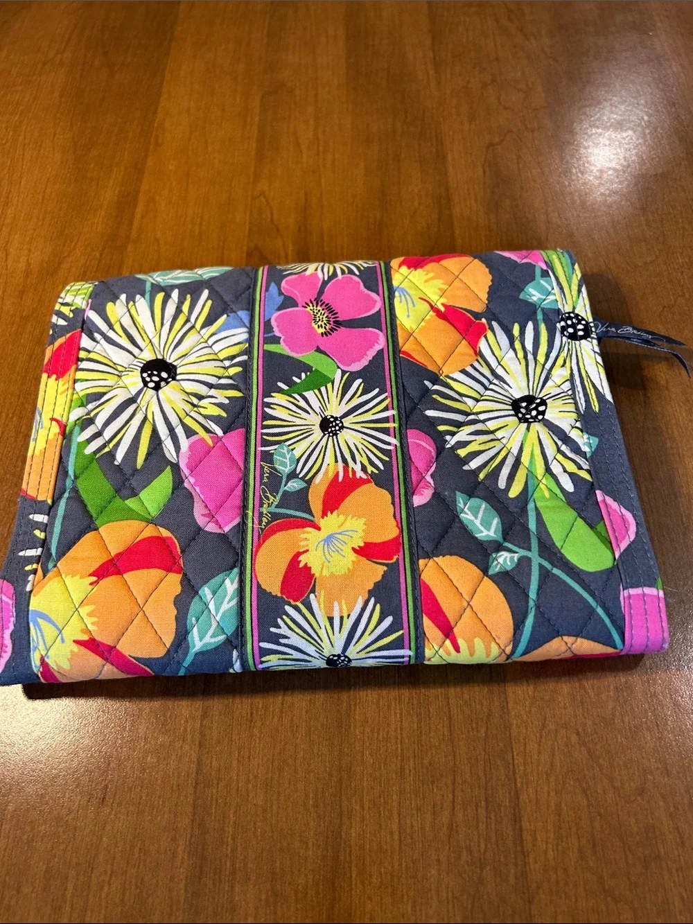Vera Bradley Floral Quilted Foldover Travel bag - Multi-Color