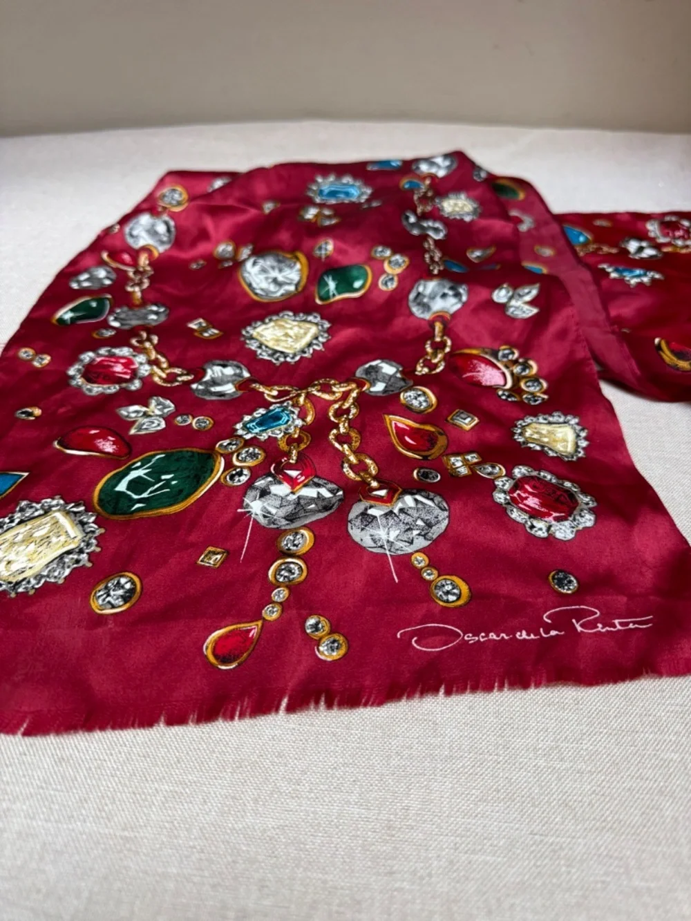 Oscar de la Renta this scarf