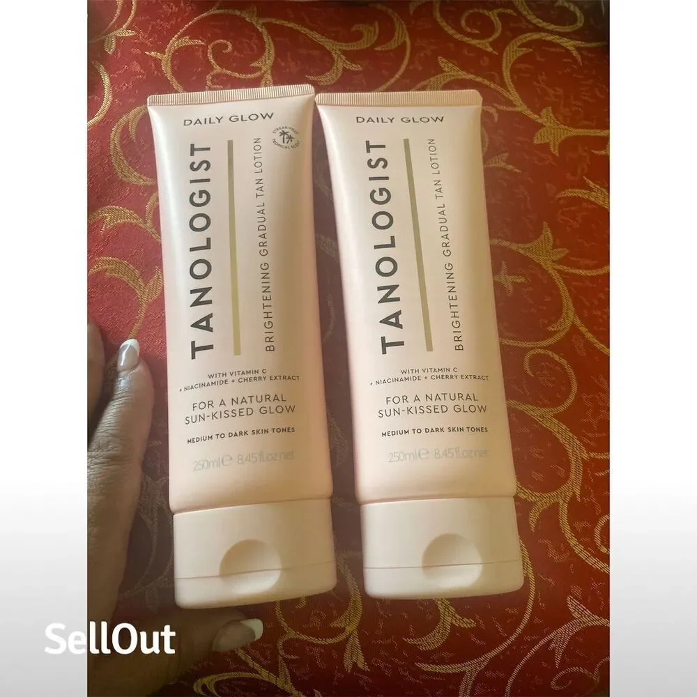 Tanologist Gradual Tan Lotion Medium to Dark Set of 2 8.45 fl oz Each