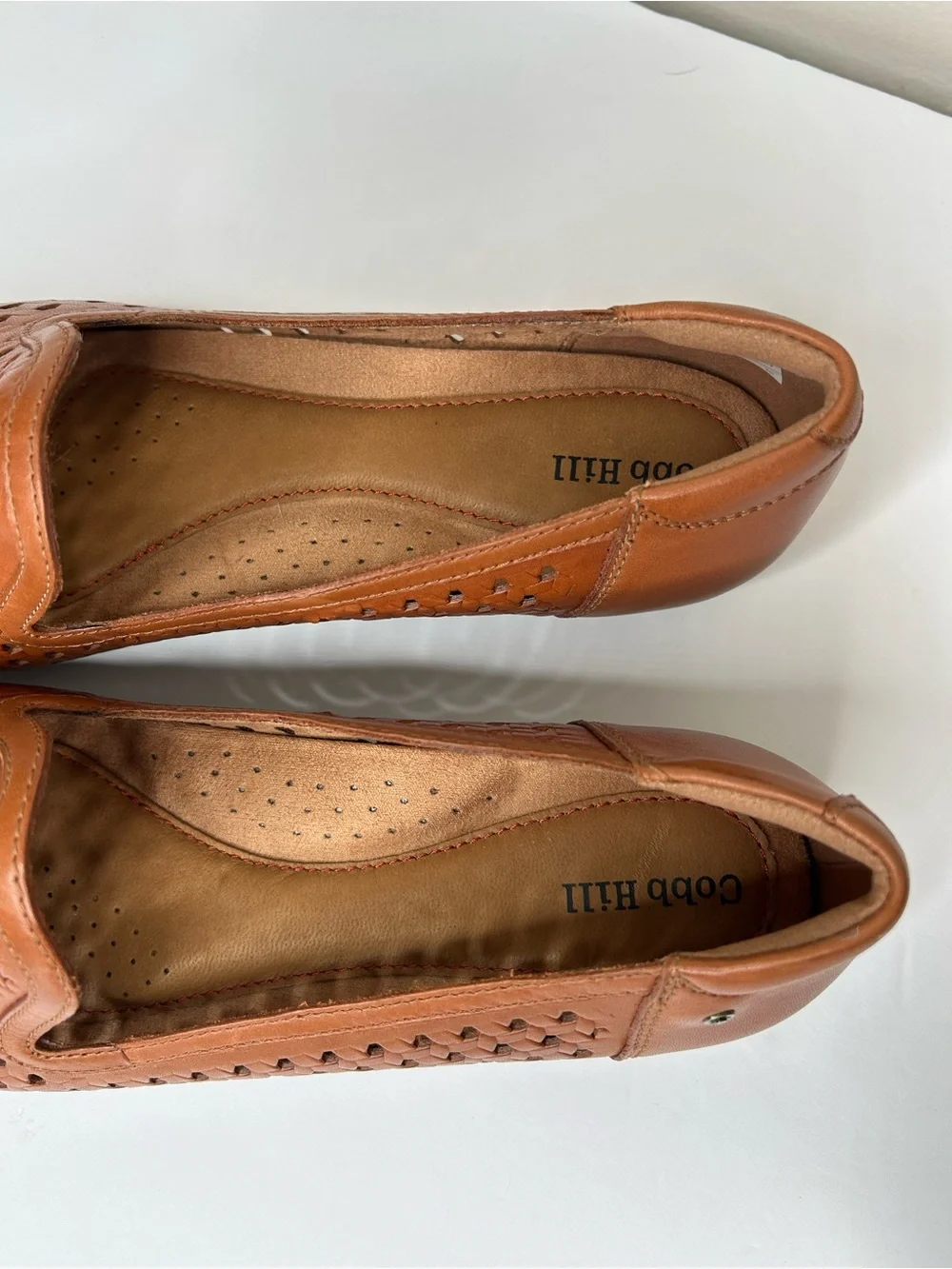 Cobb Hill by New Balance Maiika woven leather flats 7.5