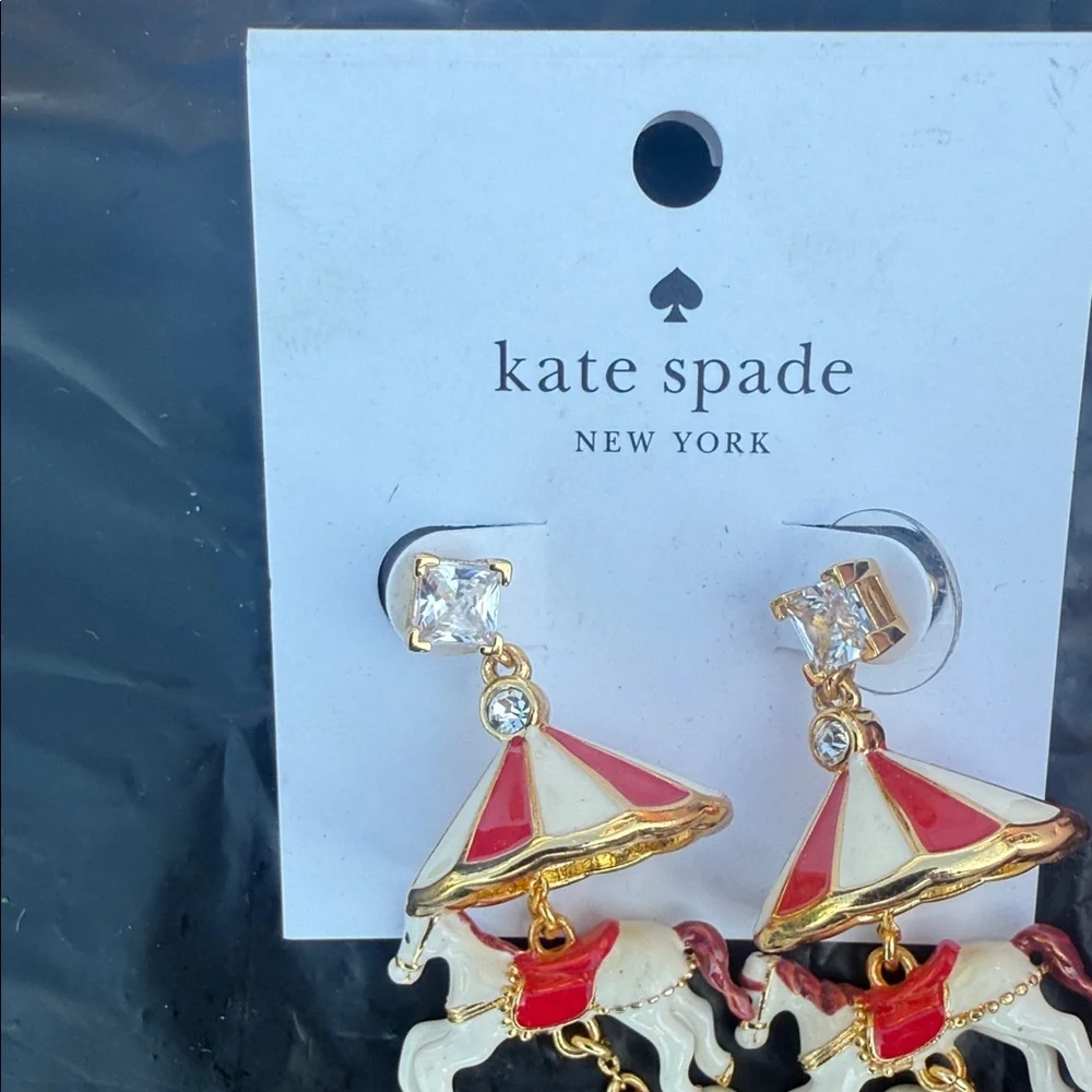 kate spade earrings horse