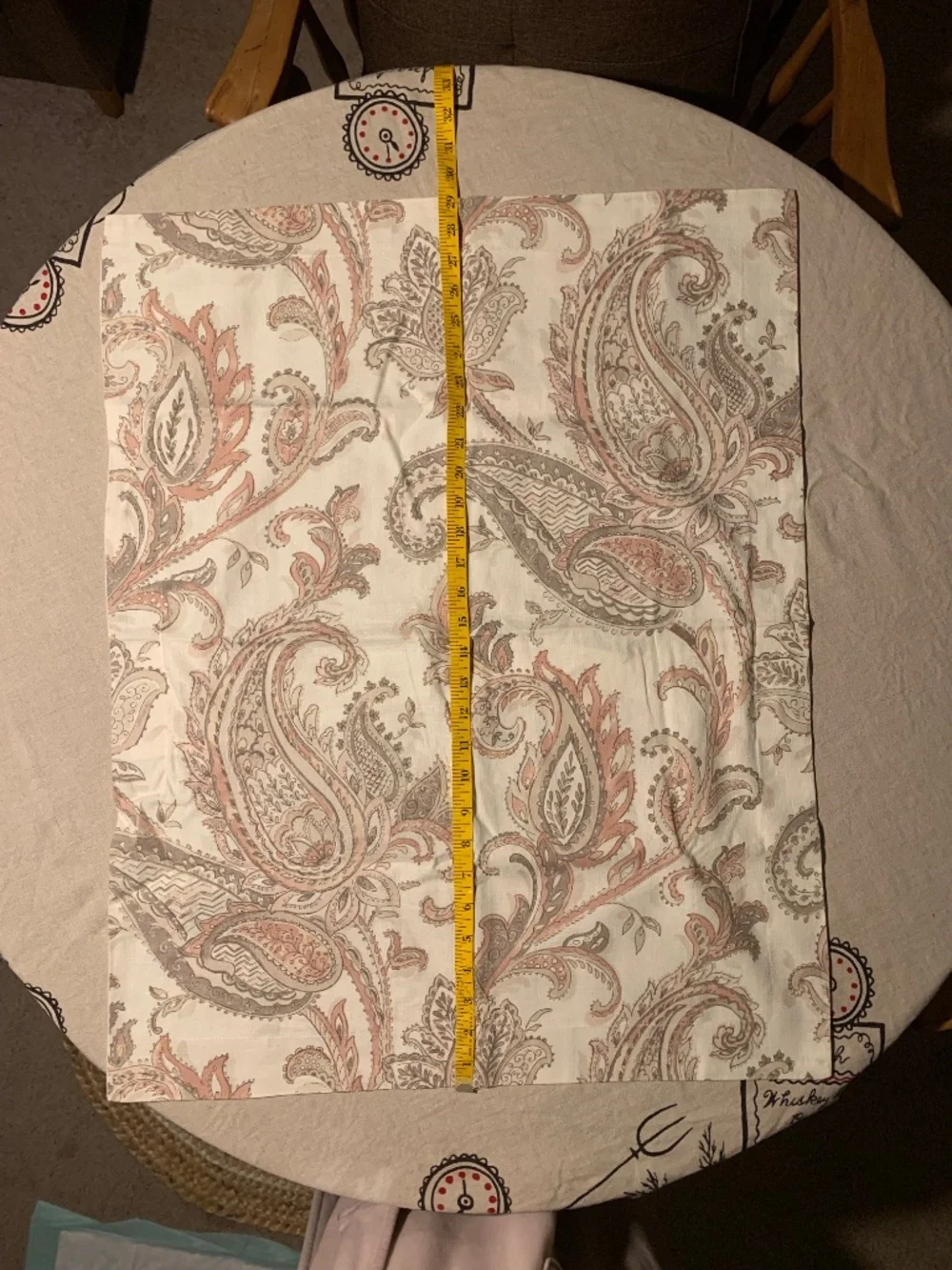Wamsutta Paisley Euro Cotton Pillow Sham Set – Pair (2) – NWOT