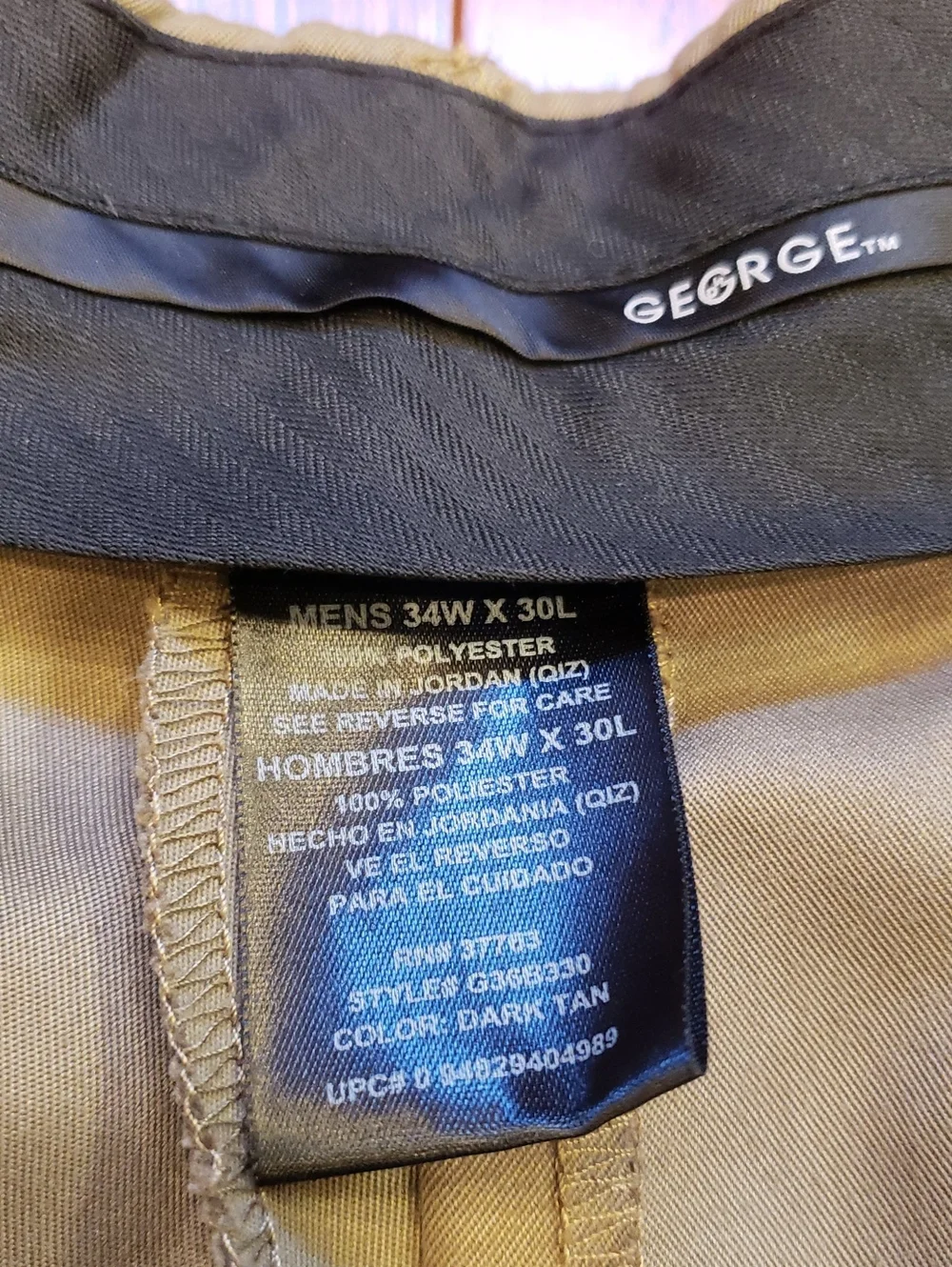 George 34 30
