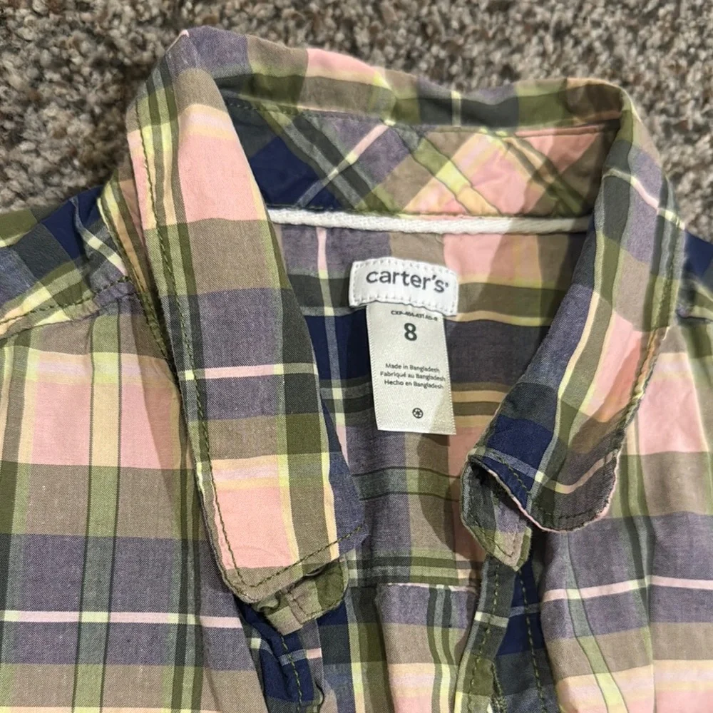 Carters stylish plaid