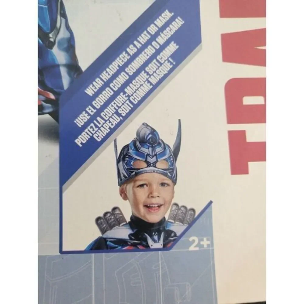 Transformers Optimus Prime Muscle Halloween Toddler Boy Costume size 2T New‎