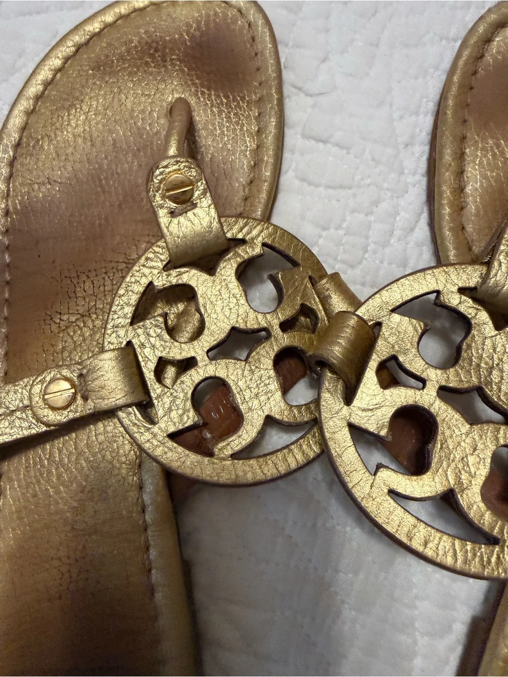 Tory Burch cutout medallion day