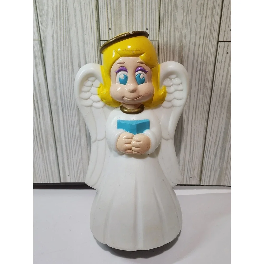 General Foam Angel Christmas Blow Mold Pathway Light Stake Topper No‎ Light