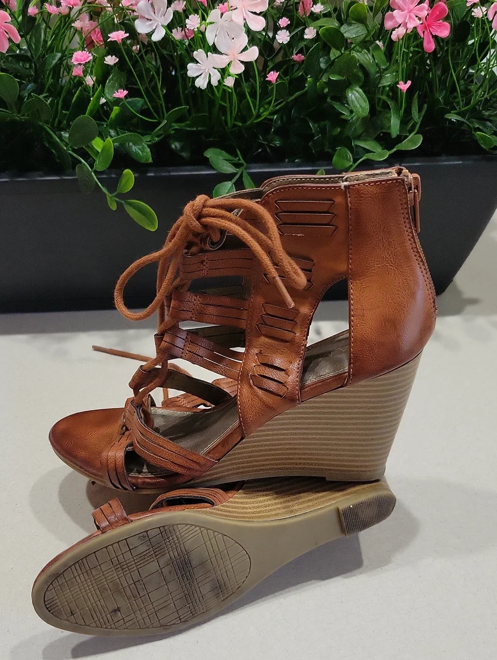 Rampage strappy lace