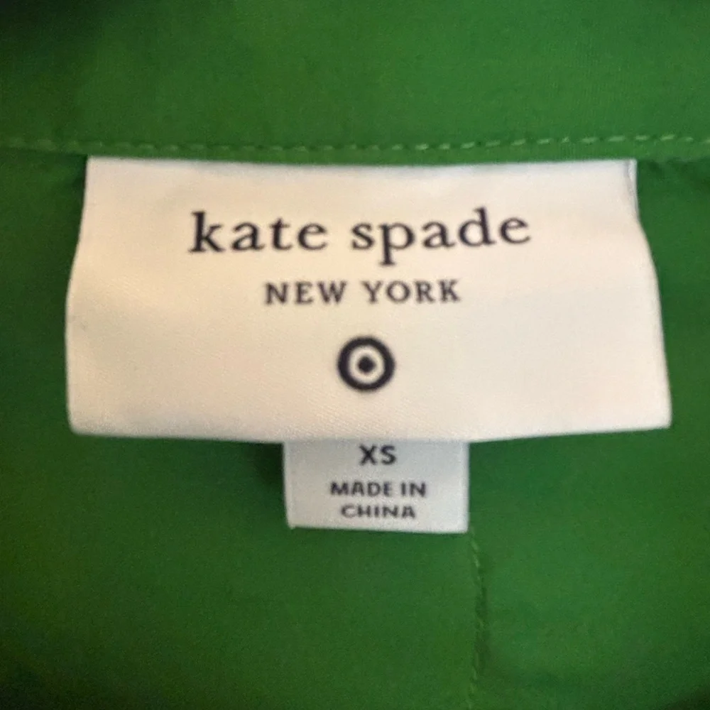 kate spade pattern fabric neckline