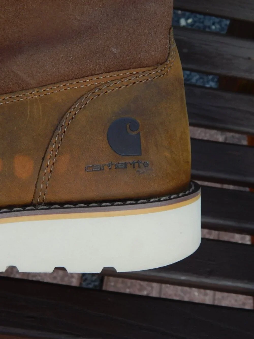Woman's Boots Carhartt Fold Down Winter Insulated FW806 W Size 10 BROWN *****