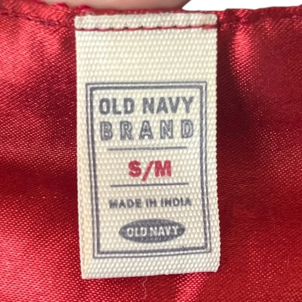 Vintage wide red