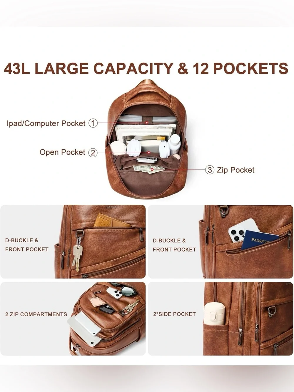 Latmap spacious 43l