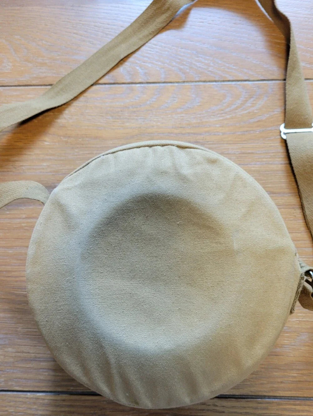 Boy Scouts of America Canteen with green canvas pouch and  neckerchief and slide