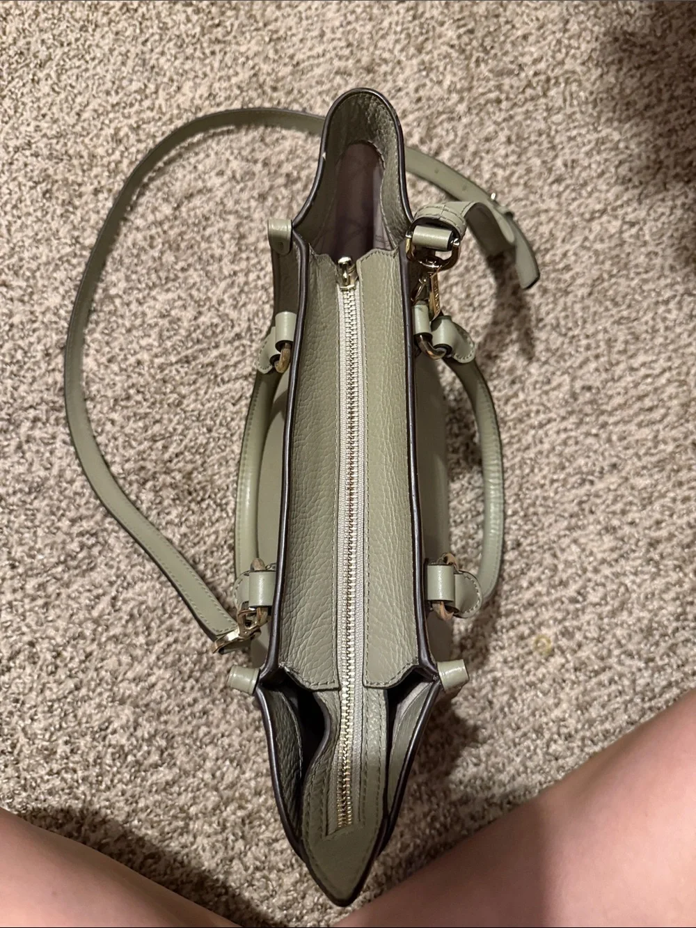 Michael Kors structured satchel