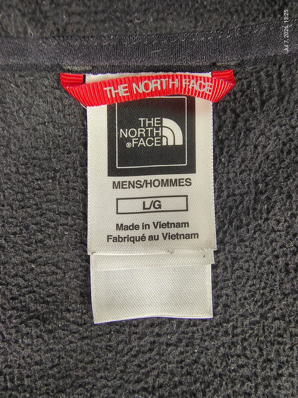 The North Face men’s black