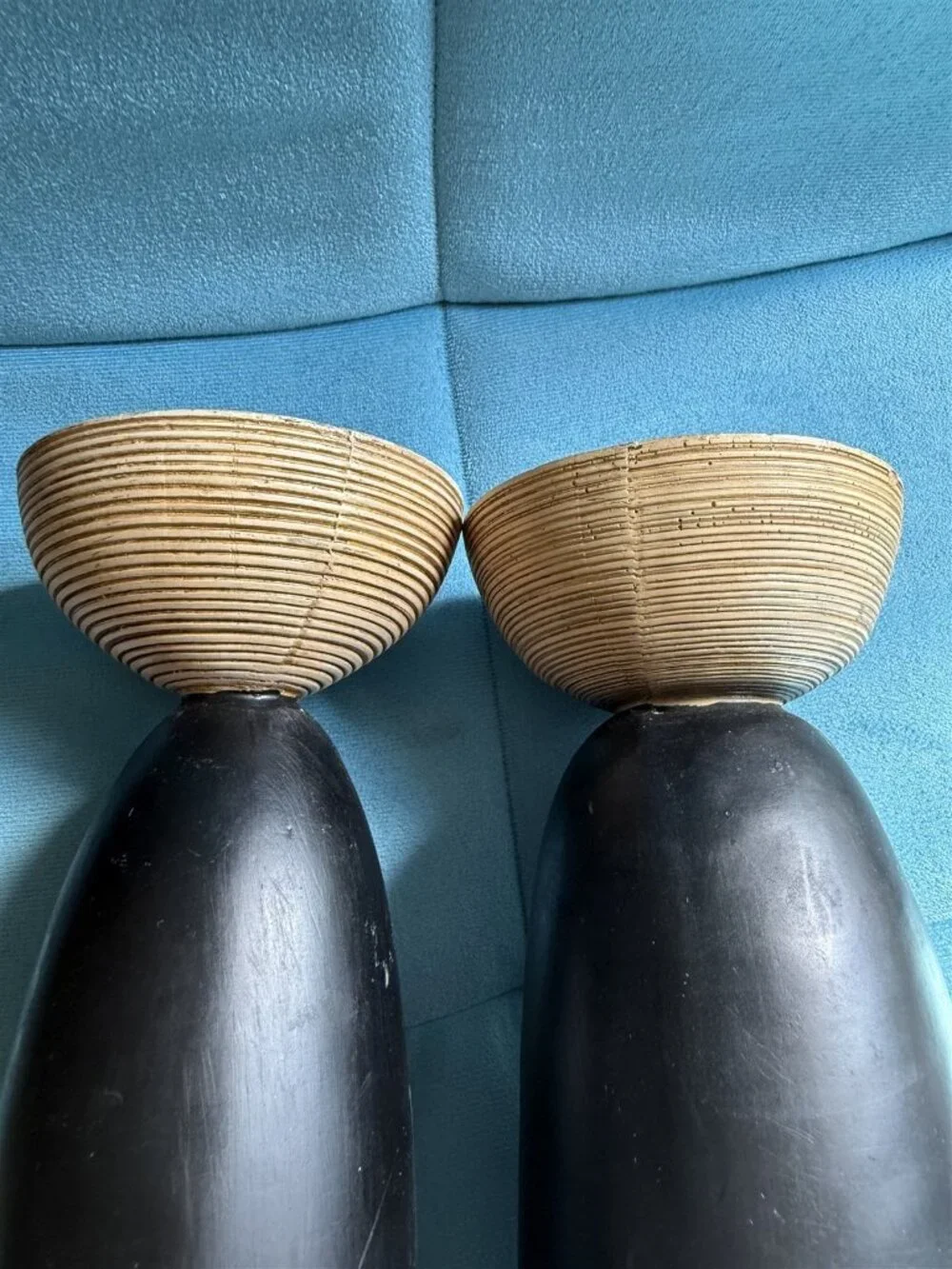 Unbranded wood candleholder