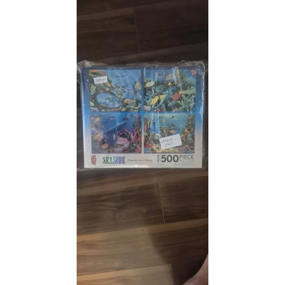 Ceaco Seaside by Charles Lynn Bragg 500 pc Jigsaw Puzzle NEW