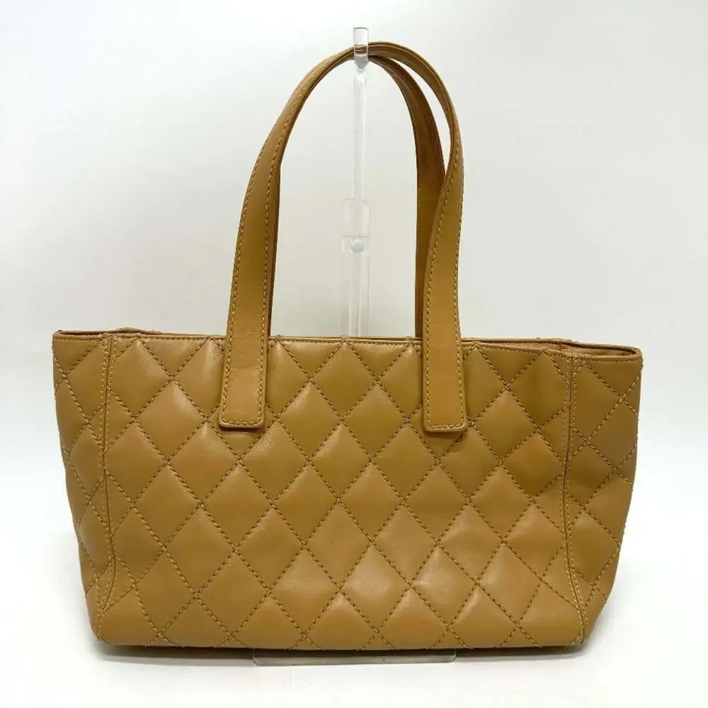 CHANEL Cream Tote Bag
