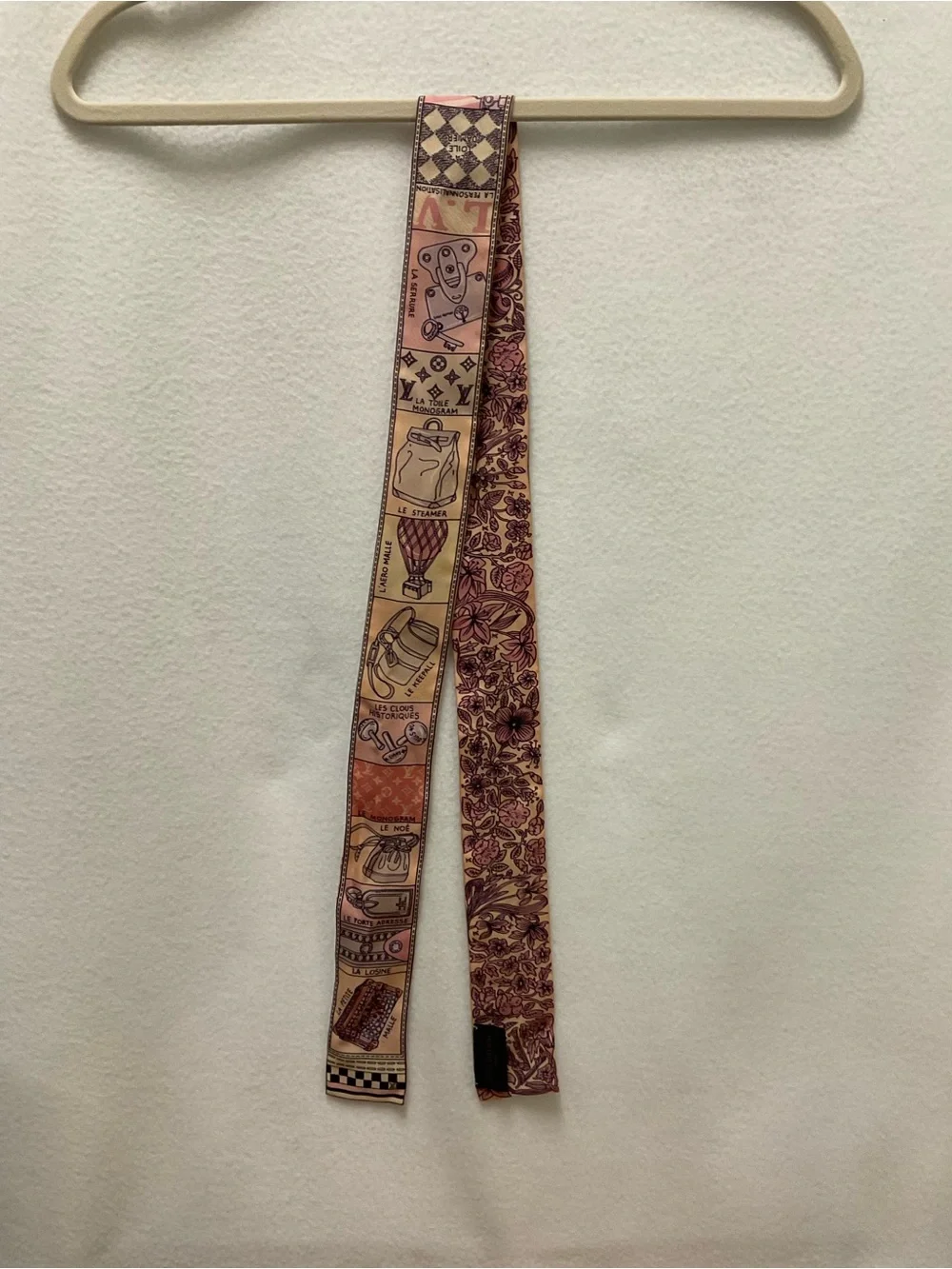 Louis Vuitton slim silk
