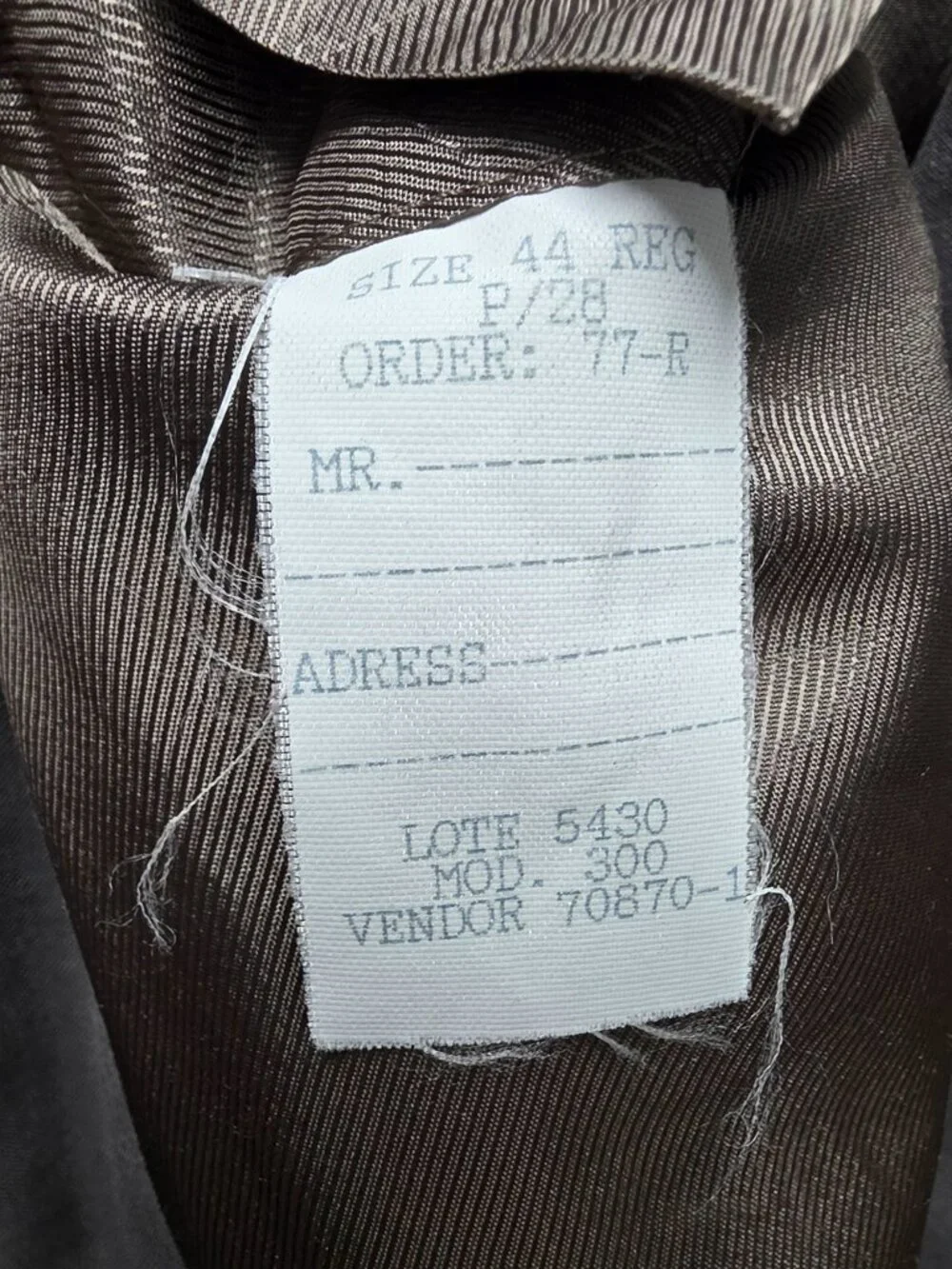 Stafford 44R 38x29 Gray Full Suit 2-Button Solid R937