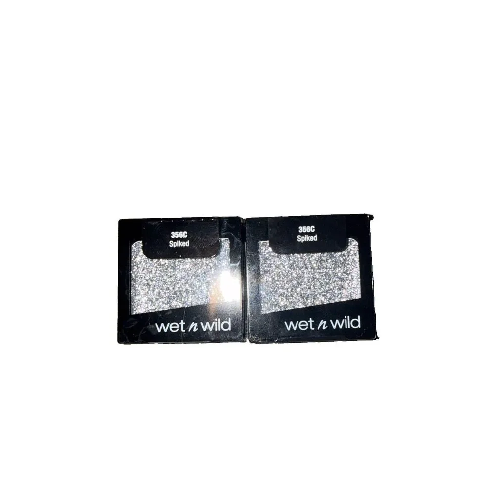 wet n wild Color Icon Eyeshadow Glitter - 0.05 Ounce (Pack of 2) Spiked
