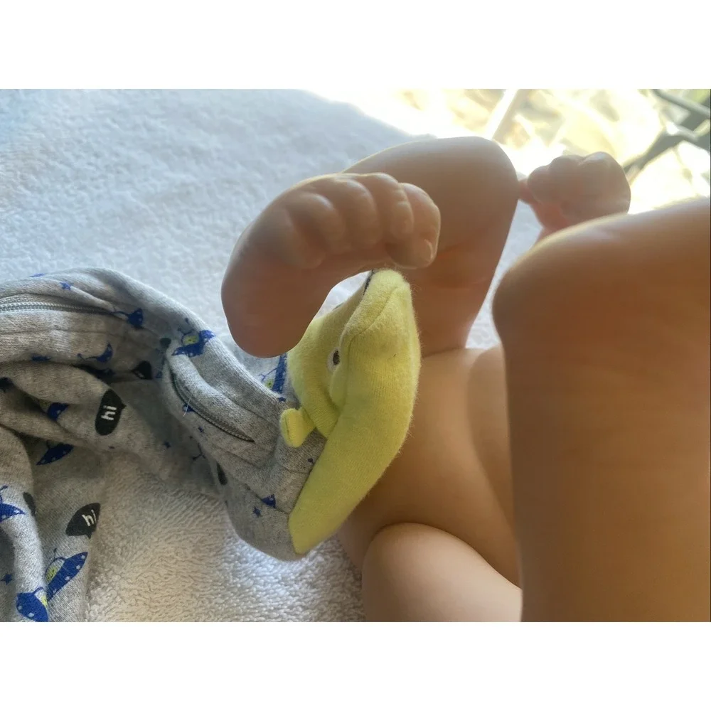 Reborn Baby‎ Doll Anatomic Male Newborn Male Eyelashes Fingernails Baby Boy